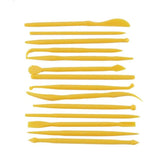 2 Sets Mini Fondant Styling Engraving Group Tools Cake Engraving Pen, 28 PCS Yellow, 28 PCS Rose Red, 28 PCS Pink